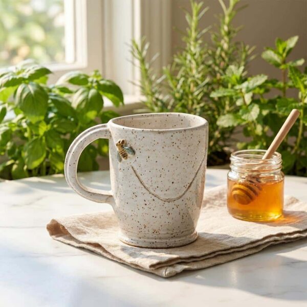 Handmade Honeybee Mug