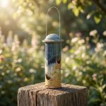 Handmade Stoneware Bird Feeder 1
