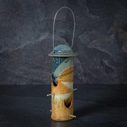 Handmade Stoneware Bird Feeder 3