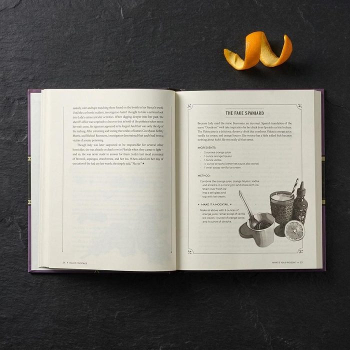 Hardcover Killer Cocktails Inspired By Historical Crimes Book 2
