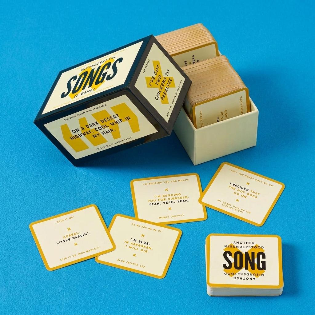 Hilarious Misunderstood Songs Party Game Hilarious Misunderstood Songs Party Game