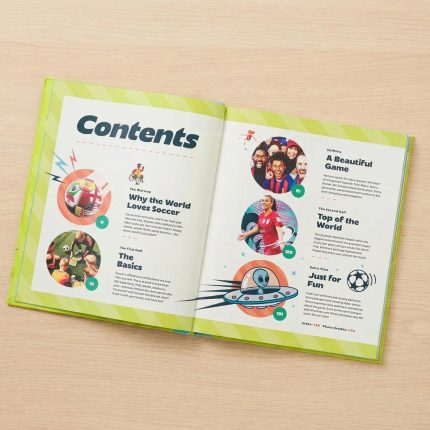Illustrated World's Best Soccer Book For Kids 1