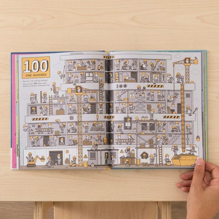 Interactive 2-in-1 Alphabet & Numbers Seek & Find Book 3