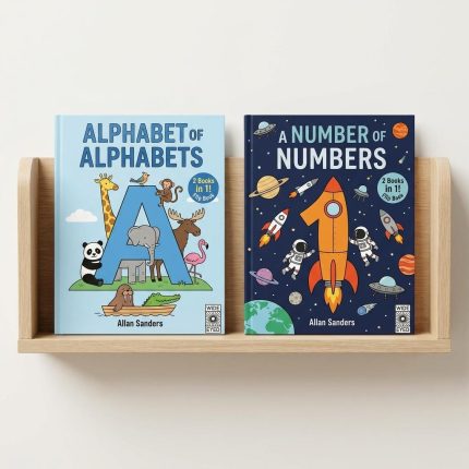 Interactive 2-in-1 Alphabet & Numbers Seek & Find Book