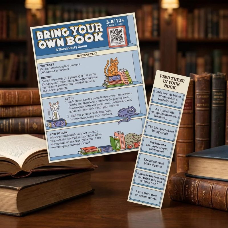Interactive Bring Your Own Book Party Game 3
