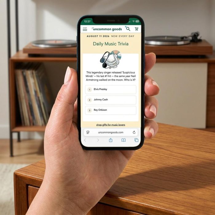 Interactive Daily Music Trivia Qr Mug 3