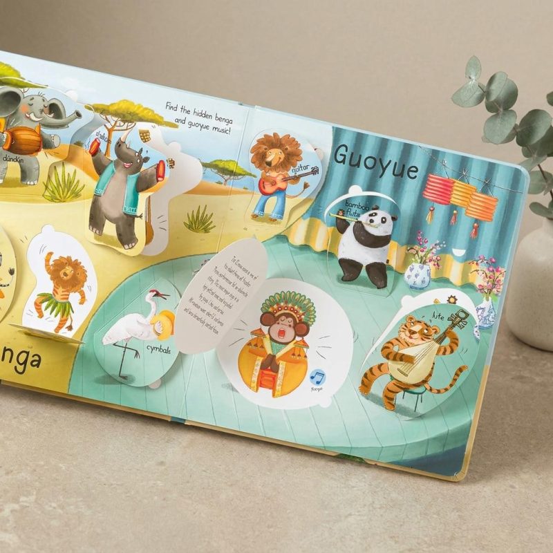 Interactive Music Of The World Musical Lift-a-flap Book 1