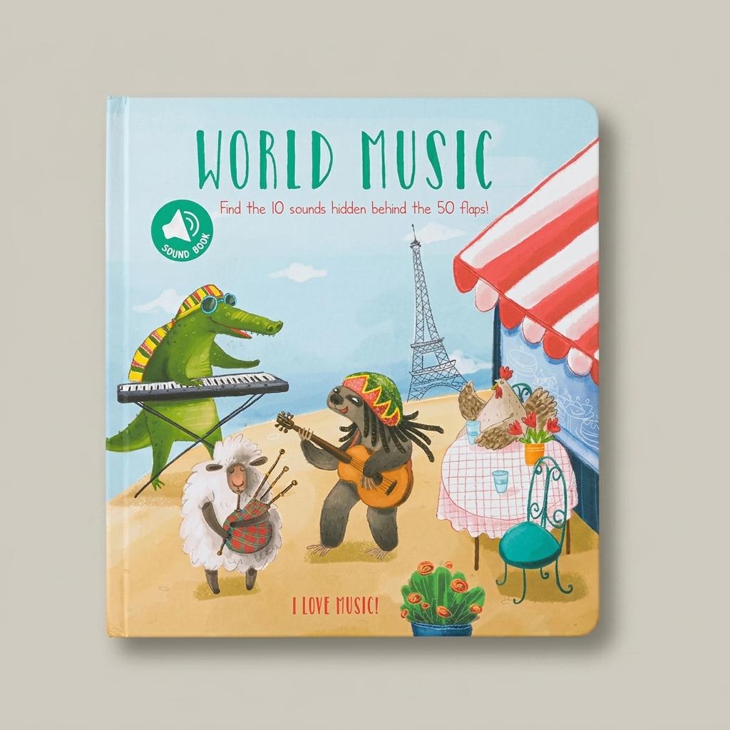 Interactive Music Of The World Musical Lift-a-flap Book Interactive Music Of The World Musical Lift-a-flap Book