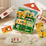 Interactive Peek Inside Layered Wooden Toddler Puzzle 2