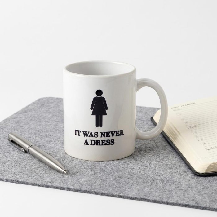 It Was Never A Dress Color-changing Mug 1
