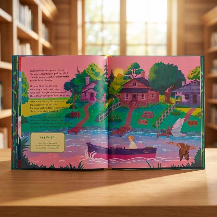 Kids First Nancy Drew Mystery Puzzle Book 4