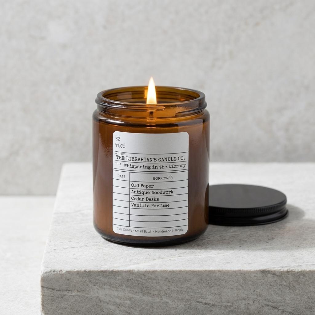 Library Lovers Candle Library Lovers Candle