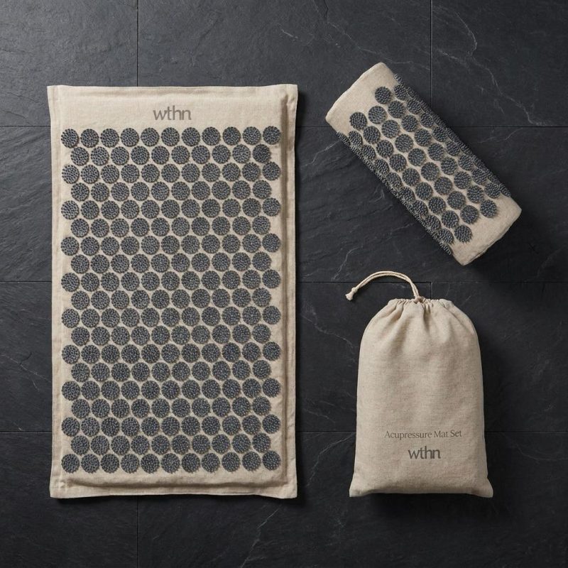 Linen Acupressure Mat Set 1