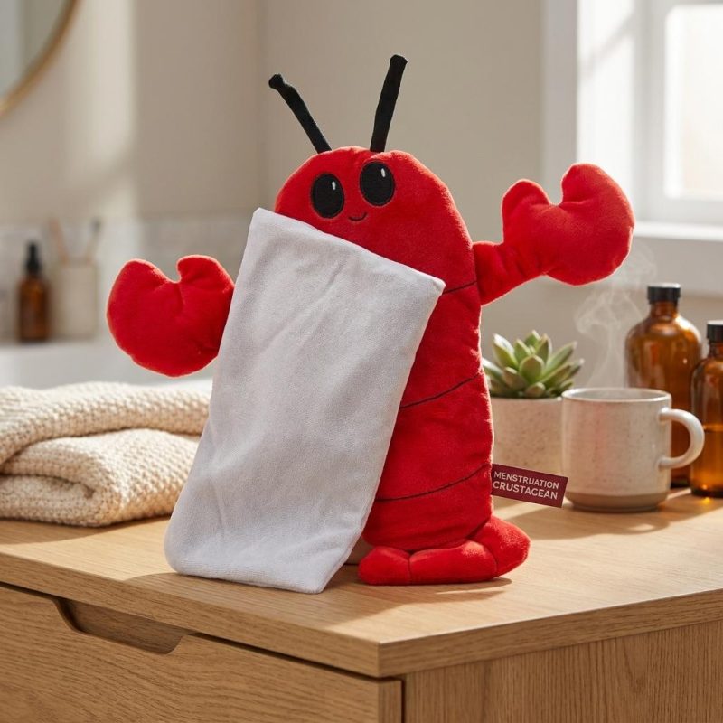 Menstruation Crustacean Warming Pillow 1