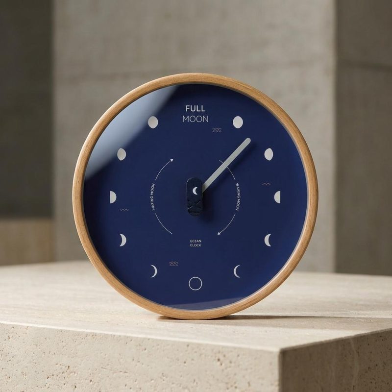 Monthly Moon Phase Clock