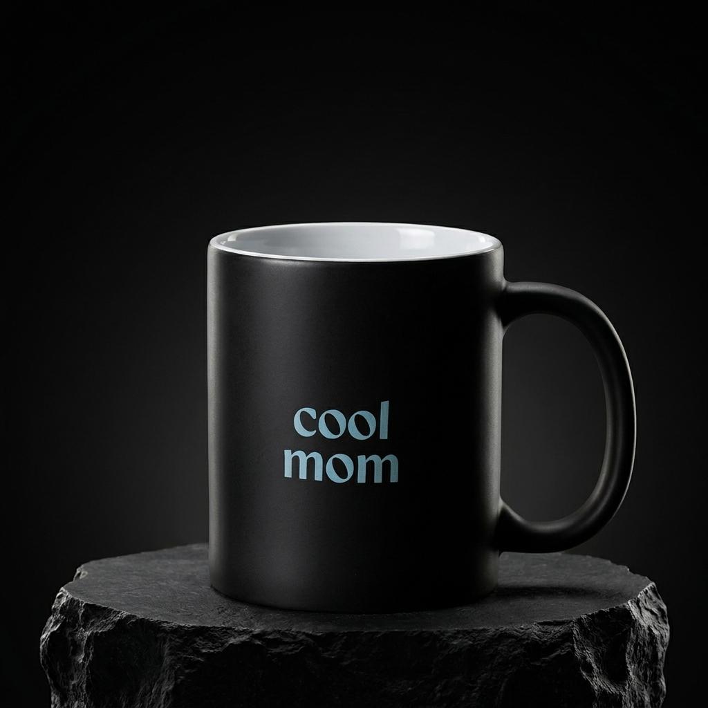 Mostly Cool (sometimes Hot) Mom Color Change Mug Mostly Cool (sometimes Hot) Mom Color Change Mug