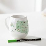 National Parks Color Map Mug 1