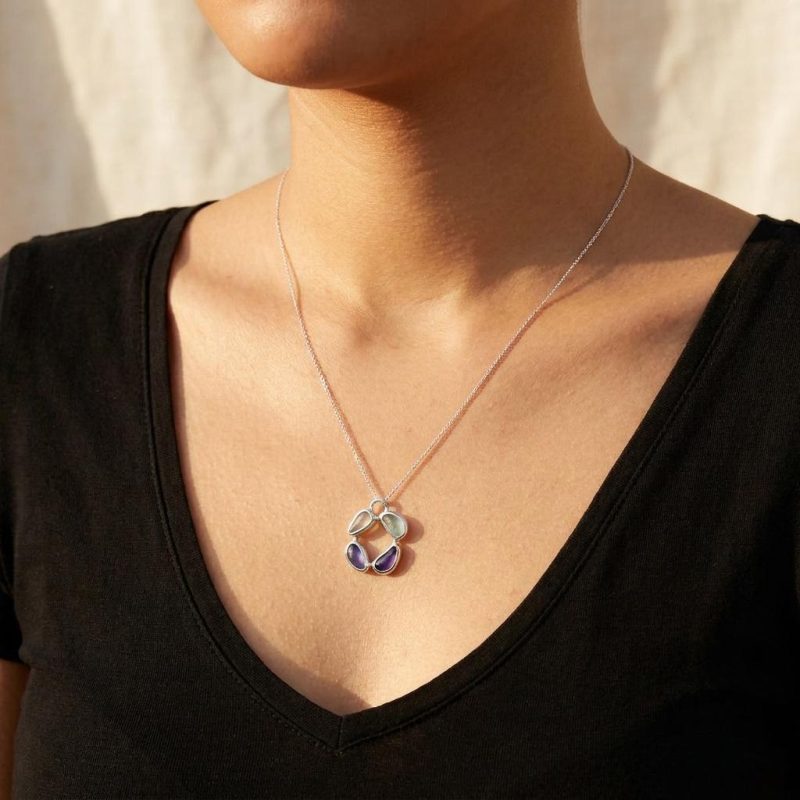 New Beginnings Sea Glass Necklace 1