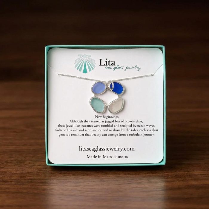 New Beginnings Sea Glass Necklace 2