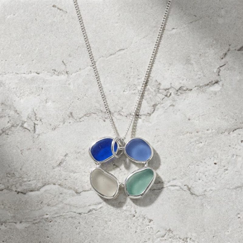 New Beginnings Sea Glass Necklace