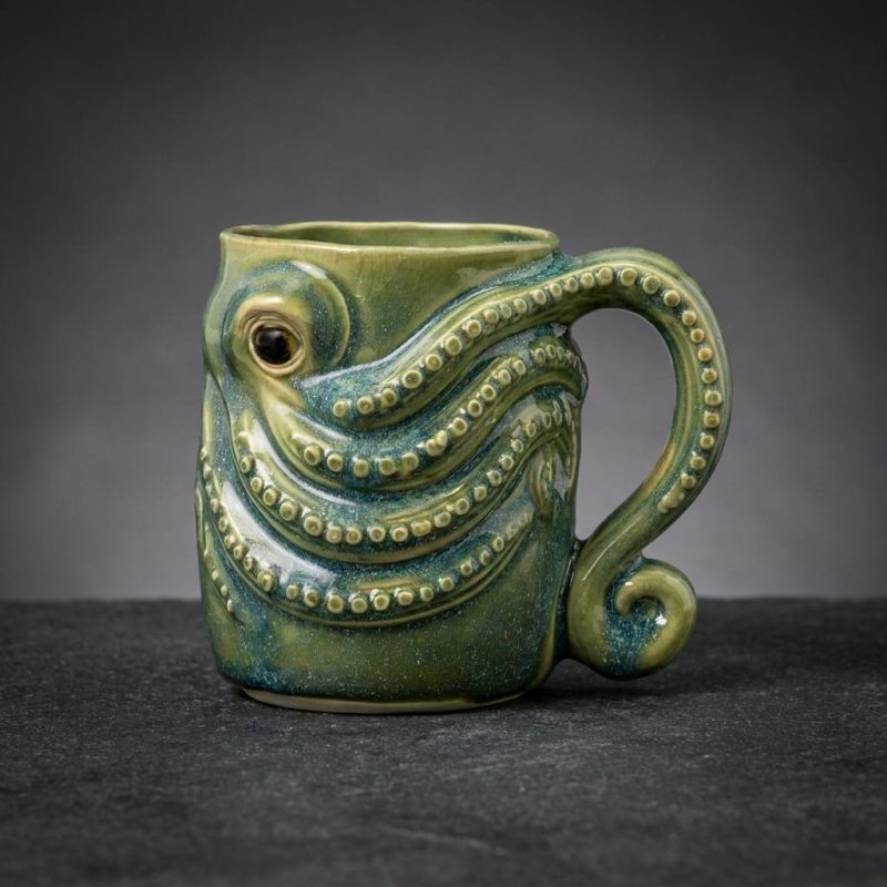 Ocean Depths Octopus Mug 2