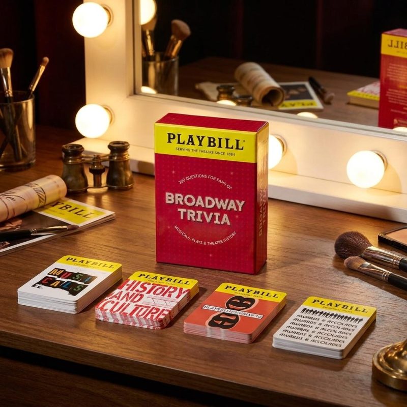 Official Playbill Broadway Trivia Game