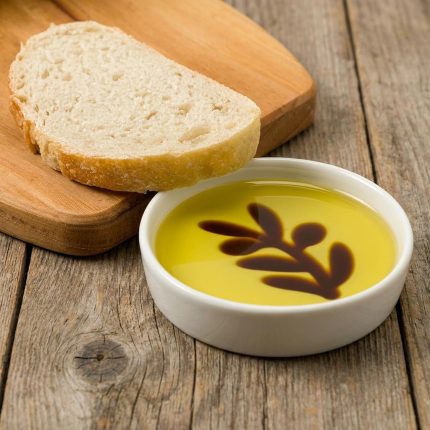 Olive Oil & Vinegar Dipping Dishes - Set Of 4