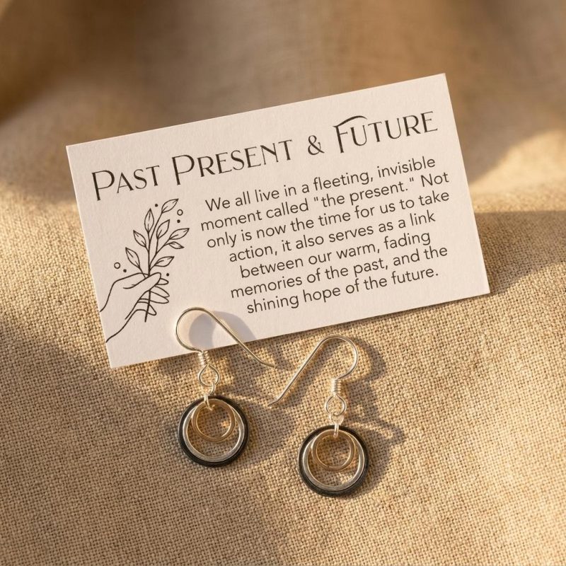 Past Present And Future Earrings