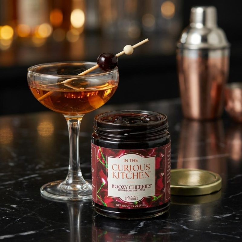 Premium Boozy Whiskey Cocktail Cherries