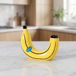 Quirky A-peeling Banana Ceramic Vase