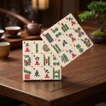 Repurposed Mahjong Tile Coasters 2