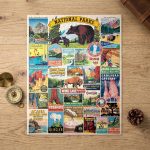 Retro Vintage National Parks Puzzle 1