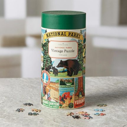 Retro Vintage National Parks Puzzle