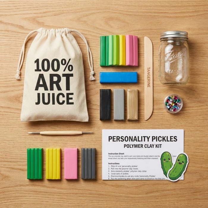 Sculpt Your Own Desktop Pickle Pals 2