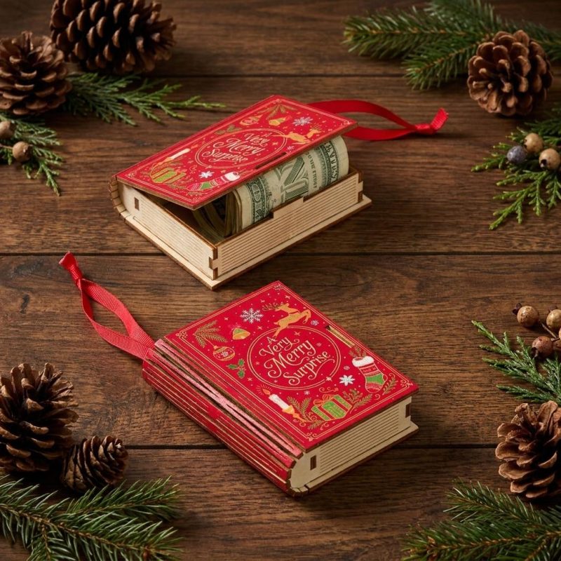 Secret Money Holder Book Ornament 2