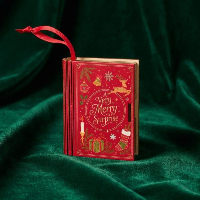 Secret Money Holder Book Ornament 3