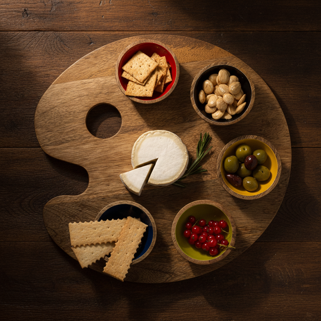 Serving Palette & Bowls 4 Serving Palette & Bowls 4
