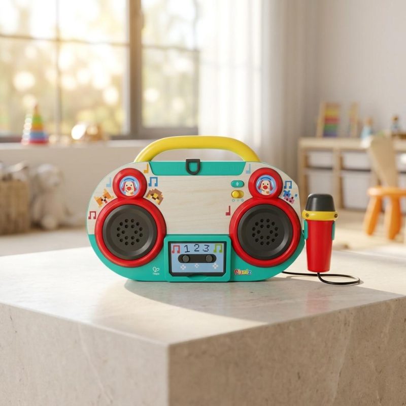 Sing-along Light-up Pixel Boombox