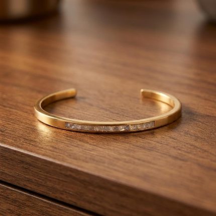 Sliced Raw Diamond Bracelet 1