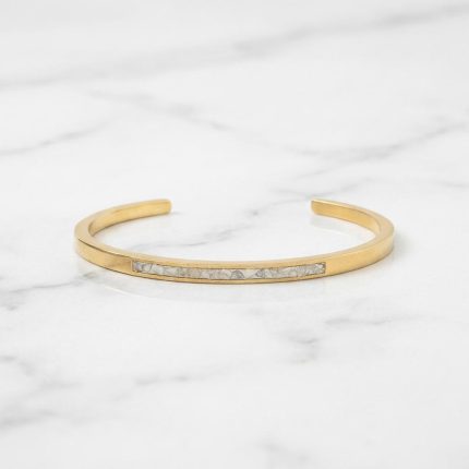 Sliced Raw Diamond Bracelet