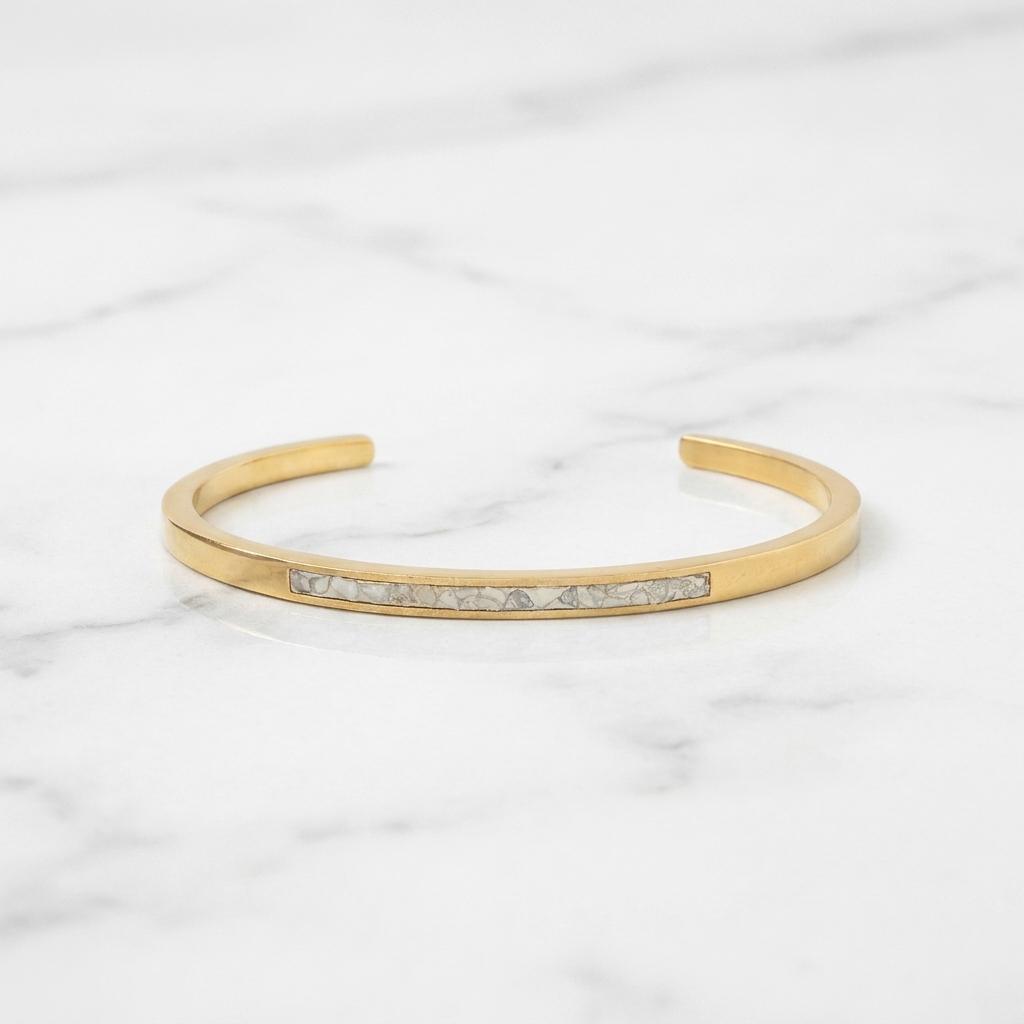 Sliced Raw Diamond Bracelet Sliced Raw Diamond Bracelet