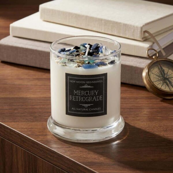 Soothing Mercury Retrograde Protection Candle