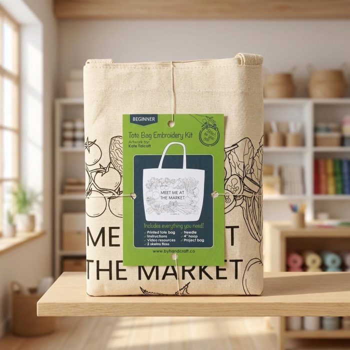 Stitch At Your Own Pace Market Tote 4