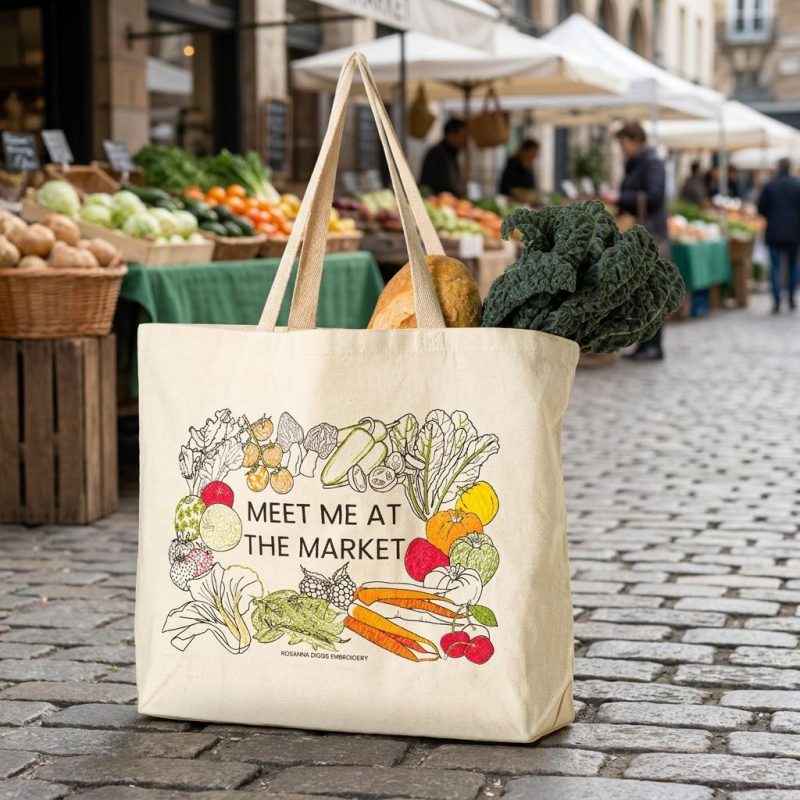 Stitch At Your Own Pace Market Tote