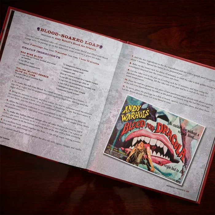The Spooky Death For Dinner Horror Movie Cookbook 3