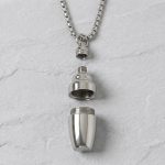 Tiny Cocktail Shaker Necklace (1)