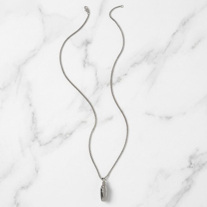 Tiny Cocktail Shaker Necklace (3)