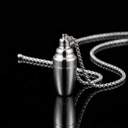 Tiny Cocktail Shaker Necklace (5)