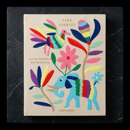 Tiny Stories Embroidered Memory Album