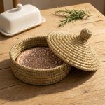 Traditional Bread Warming Set With Lid 2